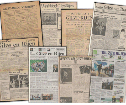 Reis door de tijd in het Digitaal Archief van Weekblad Gilze & Rijen