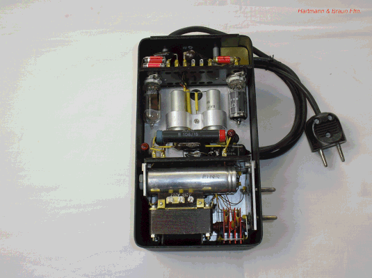 Bild 436-1 - Hartmann & Braun - Anzeigeverstärker zum Inkavi.  Fertigungsjahr 1959
