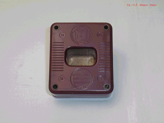 Bild 437 - I C E - Milano Italien - Meßwandler bis 100 Ampere - Fertigungsjahr 1962