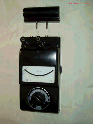 Bild 81 - Fa. Gossen - Erlangen / Bayern - Multimeter UNO - Fertigungsjahr  1957