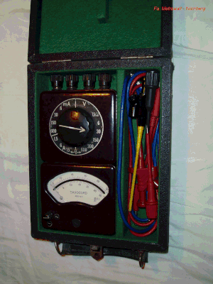 Bild 74 - Metrawatt Multimeter - Tavocord TC 333.  Fertigungsjahr 1947