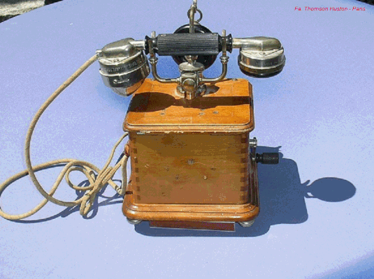 Bild 351 - Compagnie des Telephones Thompson-Huston-Paris - OB-Telefon - Fertigungsjahr 1910