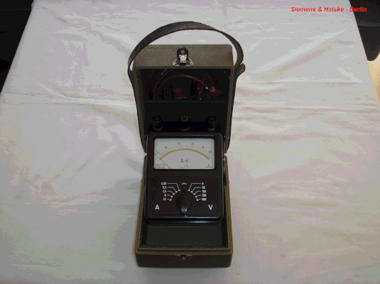 Bild 438-2 - Halske - Berlin - Multizet Wechsel / Gleichstrom bis 30,0 Ampere - Fertigungsjahr 1958