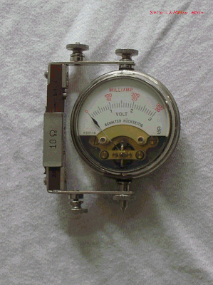 Bild 90 - Siemens & Halske  Taschen - Multimeter Gleichstrom.  Fertigungsjahr 1910