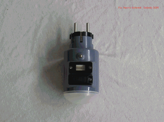 Bild 145-1 - Hanno Schmidt Sebnitz - Prüfstecker - Schutzkontakt.  Fertigungsjahr 1977
