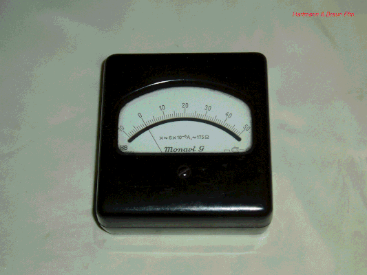 Bild 49 - Hartmann & Braun  Zeigergalvanometer - Monavi " G ".  Fertigungsjahr 1950