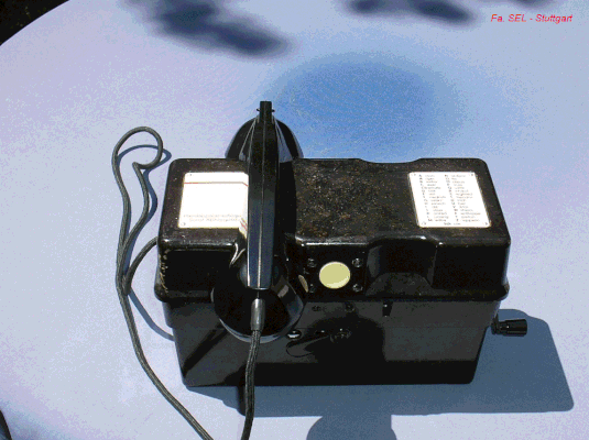 Bild 361-3 - Telefon FF - OB / ZB 54 - Fa. Standard Elektrik Lorenz AG Stuttgart - Fertigungsjahr 1964