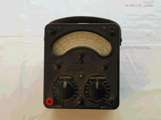 Bild 262 - AVO - LDT - Avocet Hous London - Universal Avometer Mod. 8Mk II - Fertigungsjahr 1954