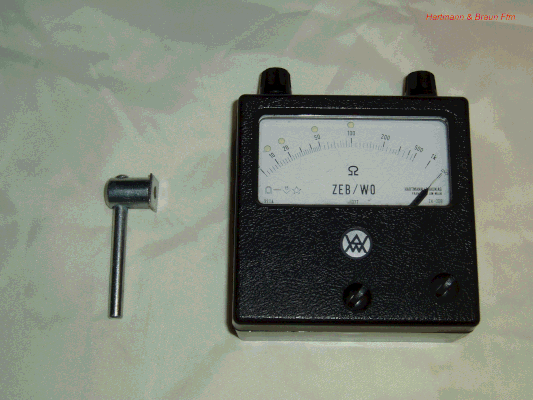 Bild 82 - Hartmann & Braun  Zündkreisprüfer ZEB / WO Bergbau.  Fertigungsjahr 1977