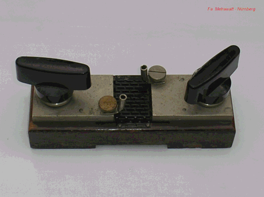 Bild 366 - Fa. Metrawatt Nürnberg - Nebenwiderstand ( Shunt )  - Fertigungsjahr 1935