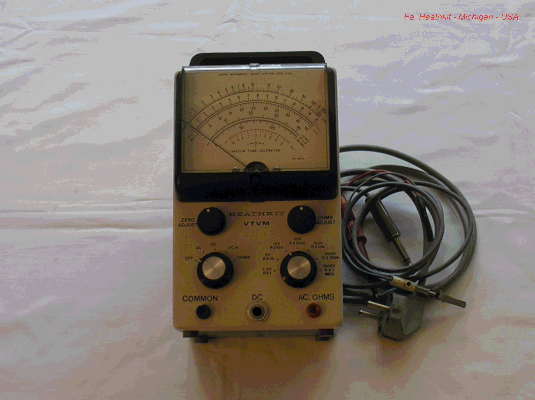 Bild 268 Heathkit USA - Röhren - Voltmeter Typ. IM 5218.  Fertigungsjahr 1980