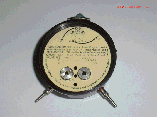 Bild 394-1 - Foreign & Dom.Elec.Comp. USA - Universal Prüfer Pifco - Fertigungsjahr 1939