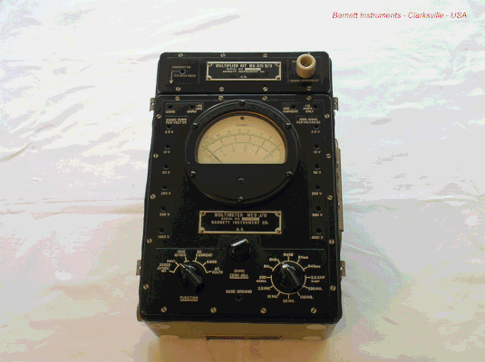 Bild 269 - Barnett USA - Multimeter TS 352 B - Army.  Fertigungsjahr 1967