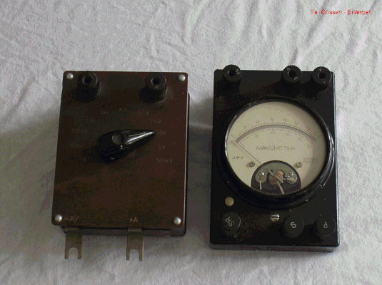 Bild 116 - Gossen  Universal - Widerstand zum Mavometer.  Fertigungsjahr 1930