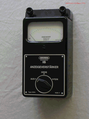 Bild 96 - Hartmann & Braun  Anzeigeverstärker zum Inkavi.  Fertigungsjahr 1957