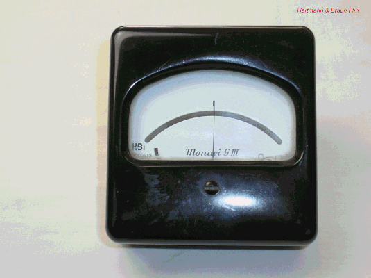 Bild 433 - Hartmann & Braun - Null - Galvanometer - Fertigungsjahr 1959