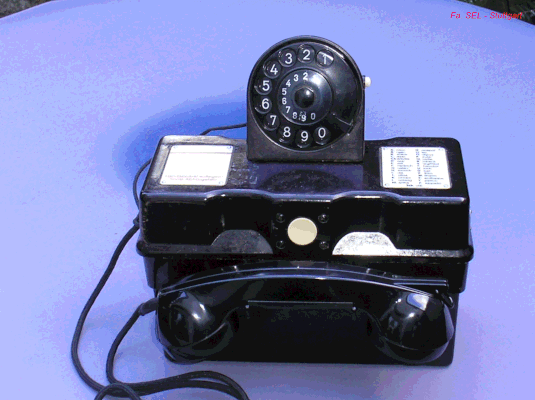 Bild 362-1 - Telefon FF - OB / ZB 54 - Fa. Standard Elektrik Lorenz AG Stuttgart - Fertigungsjahr 1964