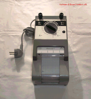 Bild 449 - Hartmann & Braun Frankfurt a/M. - Elaviscript 1 Netzbetrieb - Fertigungsjahr  ca. 1960
