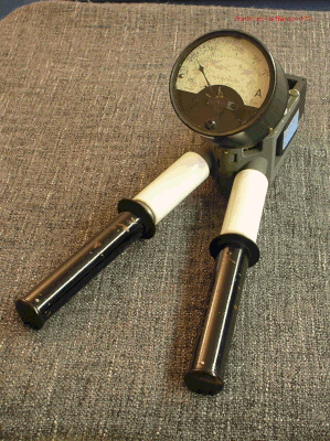 Bild 350 - Hartmann & Braun - Dietze Anleger mit JFktfa Ansteck Amperemeter  Fertigungsjahr 1954