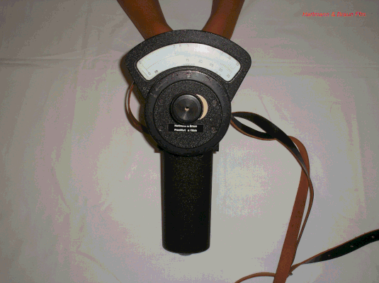 Bild 260 - Hartmann & Braun - Temperatur - Messgerät - Pyroptometer bis 3500 C°.  Fertigungsjahr 1951