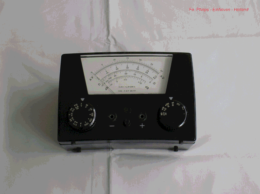 Bild 149 - Philips Eindhoven - Multimeter Typ. P 817-00/01.  Fertigungsjahr 1958 