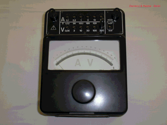 Bild 431 - Hartmann & Braun - 10 Ohm Präzisionsinstrument - Fertigungsjahr 1961