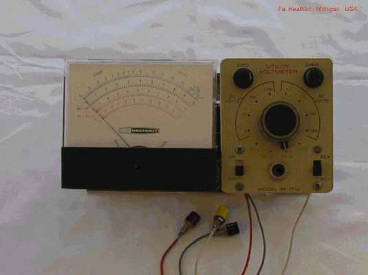 Bild 280 - Heathkit USA - Transistor - Voltmeter Typ. IM 17 U.  Fertigungsjahr 1968