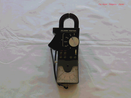 Bild 283 - Hioki Copor. Japan - Zangen - Ampere - Meter CT 300.  Fertigungsjahr  1974
