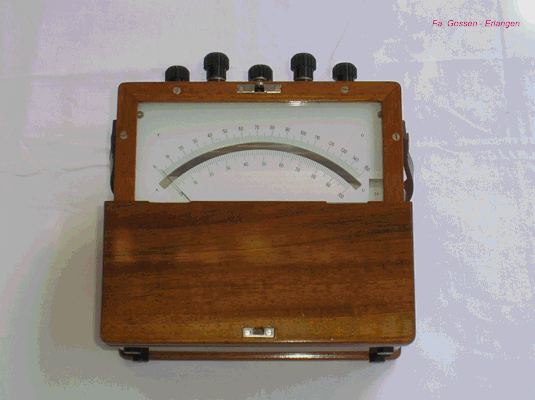Bild 216 - Fa. Gossen Erlangen / Bayern - Multimeter Post - Fertigungsjahr  1950