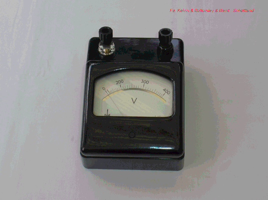 Bild 412 - Kelvin & Bottomley Schottland - Multizellular - Voltmeter - Fertigungsjahr 1960