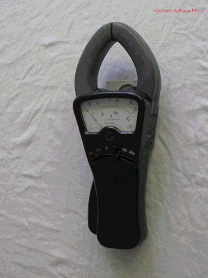 Bild 106 - Hartmann & Braun Zangenampere - Meter ID 300.  Fertigungsjahr 1950