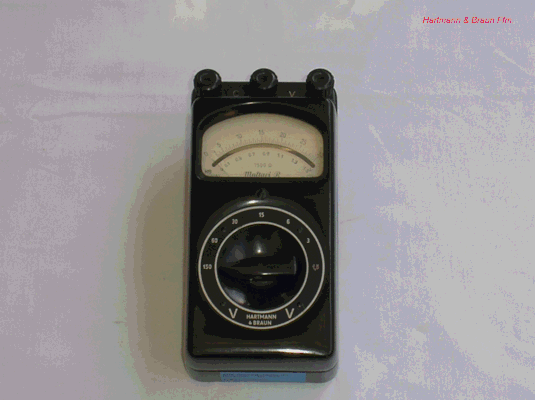 Bild 223 - Hartmann & Braun - Endleistungs - Messgerät - Multavi " R ".  Fertigungsjahr 1942