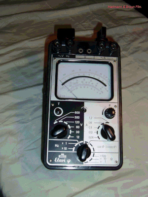 Bild 70 - Hartmann & Braun  Universal - Instrument - Elavi - phi.  Fertigungsjahr 1966