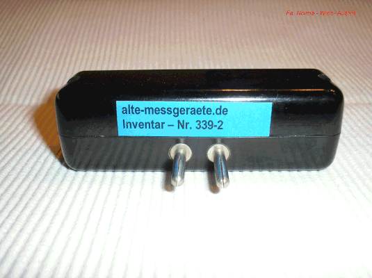 Bild 339-2 - Zusatzwiderstand  Fa. Norma Wien - Austria  Fertigungsjahr  1949