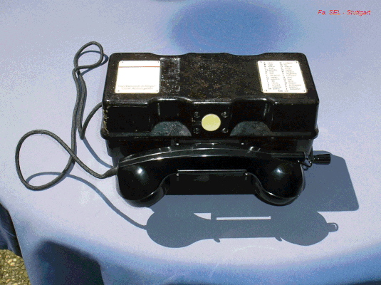 Bild 362 - Telefon FF - OB / ZB 54 - Fa. Standard Elektrik Lorenz AG Stuttgart - Fertigungsjahr 1964