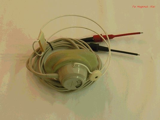Bild 308-1 - Fa. Hagenuk - Kiel - Telefon Prüfhörer Modell 1a - Fertigungsjahr  1965