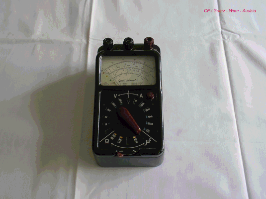 Bild 165 - CP - Görz - Wien - Multimeter - Universal 3.  Fertigungsjahr 1957