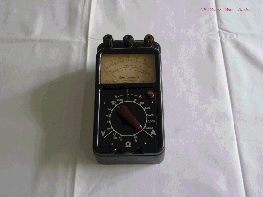 Bild 164 - CP - Görz - Wien - Multimeter - Universal 4.  Fertigungsjahr 1955