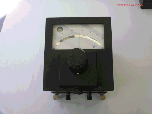 Bild 411 - Hartmann & Braun - Multizellular Voltmeter bis 300 Volt - Fertigungsjahr  1953