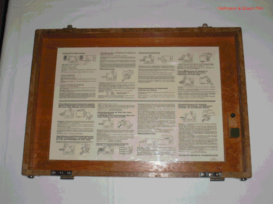 Bild 209-1 - Hartmann & Braun Frankfurt - Kabel Messkoffer MEKGL - Fertigungsjahr  1950