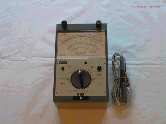 Bild 270  Metrawatt - Vielfach - Messgerät - Unigor 6 e.  Fertigungsjahr 1973