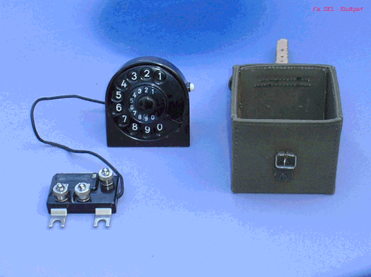 Bild 382 - Standart Elektrik Lorenz AG - Stuttgart - Wählzusatz für OB Telefon - Fertigungsjahr 1964