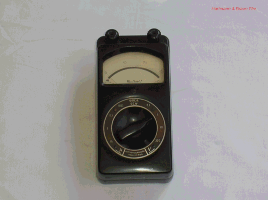 Bild 224 - Hartmann & Braun - Multimeter - Gleichstrom - Multavi I.  Fertigungsjahr 1935