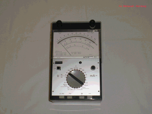 Bild 248 - Metrawatt - Vielfach - Messgerät - Unigor 4n.  Fertigungsjahr 1973