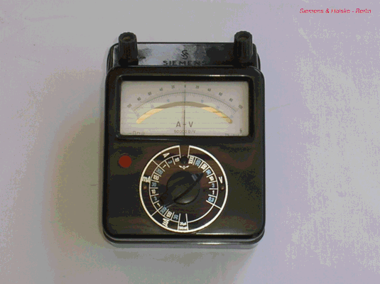 Bild 228 - Siemens & Halske - Multizet A - V - Gleichstrom.  Fertigungsjahr 1960