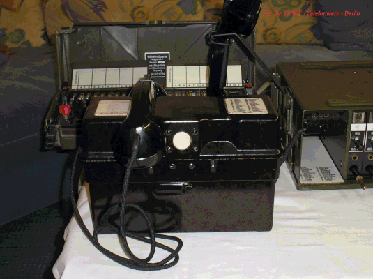 Bild 380-4 - Standart Elektrik Lorenz AG - Stuttgart - OB Feldtelefon - Fertigungsjahr 1964
