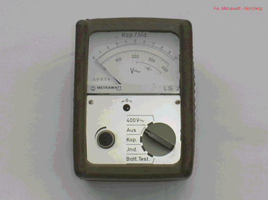 Bild 236 - Metrawatt  - Leitungssuchgerät Typ. LS 2.  Fertigungsjahr 1972