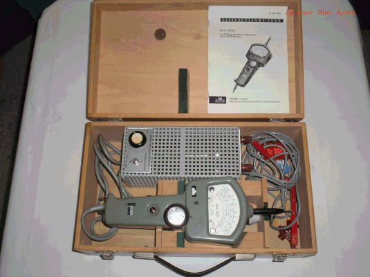 Bild 210-1 - Hartmann & Braun - Schutzmaßnahmen - Prüfgerät - Elavi 0100.  Fertigungsjahr 1974