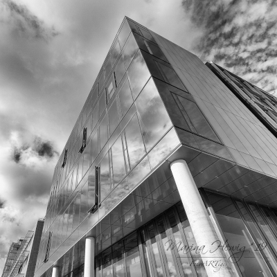 Architektur in Schwarz/Weiß