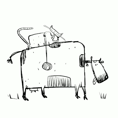 So langweilig, Computer-Illustration, 2019